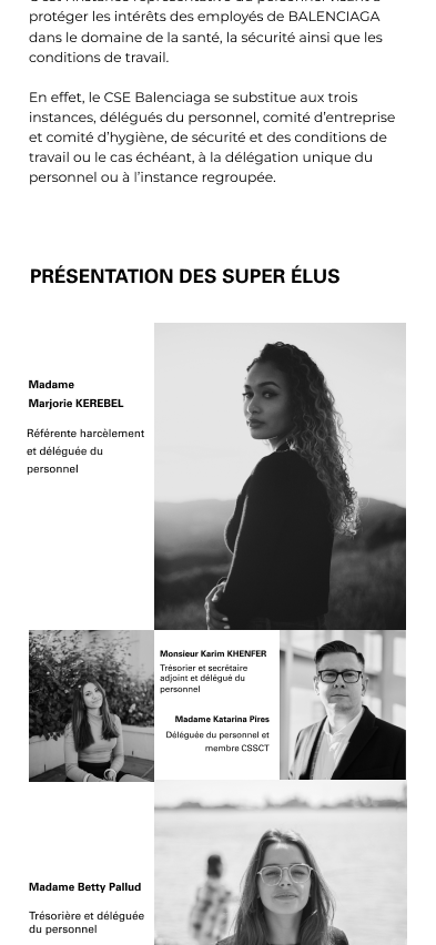 Présentation des super élus